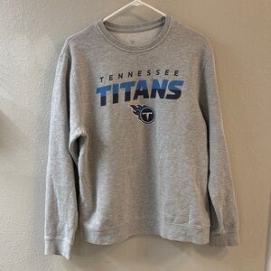 Fanatics Tennessee Titans Gray Crewneck Sweater